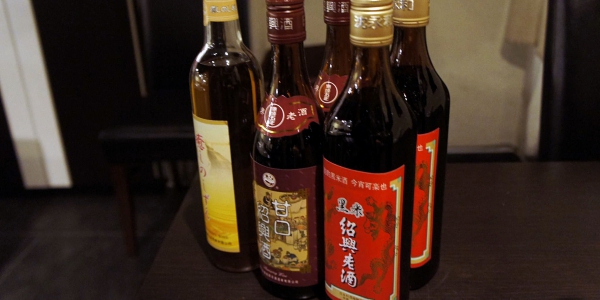 会で提供された紹興酒