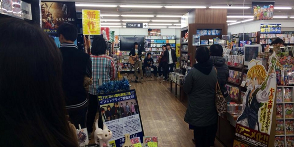 インストアライブ当日の店内